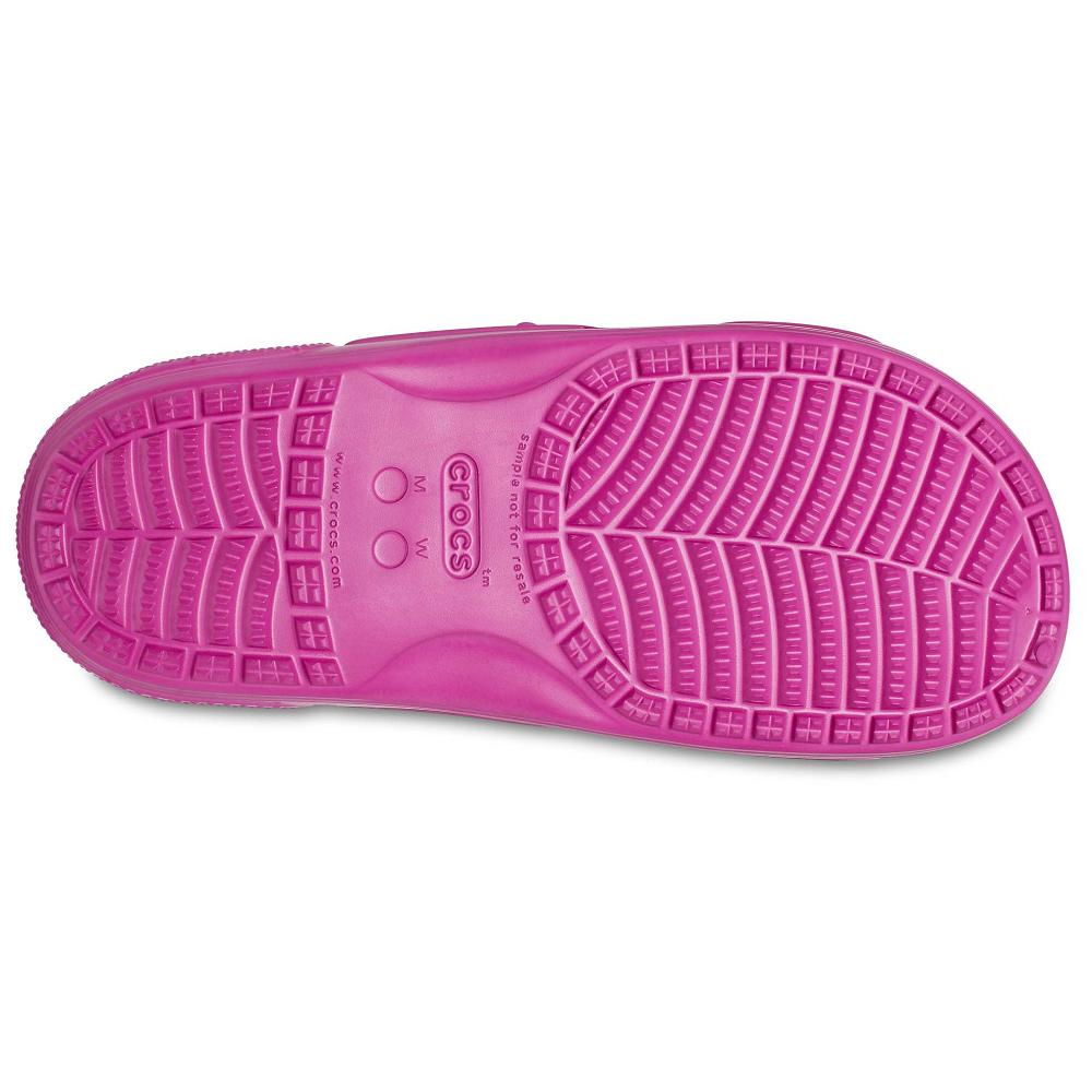 Pink Men's Crocs Classic Sandal Slides | NZ 1290HAPK
